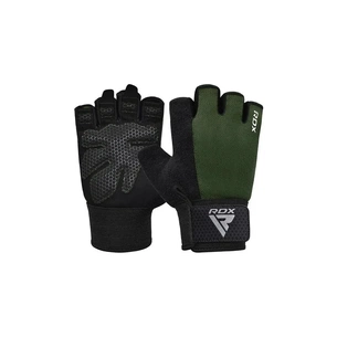 Рукавички для фітнесу RDX W1 Half Army Green Plus XL (WGA-W1HA-XL+) зображення 1
