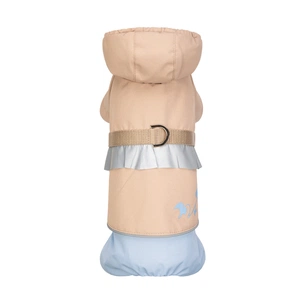 Дощовик для тварин Pet Fashion Tina XL бежевий/блакитний (4823082435197) зображення 1