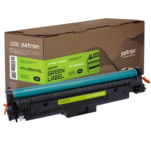 Картридж Patron Canon 069H black Green Label (PN-069HKGL) зображення 1