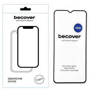 Скло захисне BeCover Xiaomi Redmi 9A / Redmi 9C / Redmi 10А / Poco C31 10D Black (711368) зображення 1
