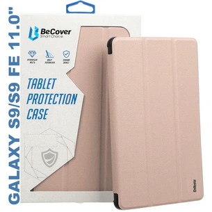 Чохол до планшета BeCover Soft Edge stylus holder Samsung Tab S9 (SM-X710/SM-X716)/S9 FE (SM-X510/SM-X516B) 11.0" Pink (710442) зображення 1