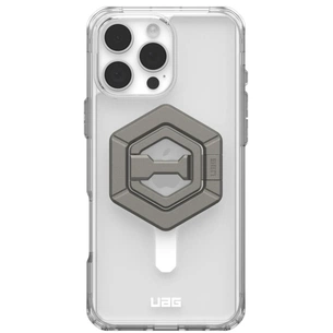 Чохол до мобільного телефона UAG Apple iPhone 16 Pro Max Plyo MagSafe Ice White/Titanium Stand (1144811BV01) зображення 1