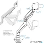 Кронштейн OfficePro MA851W - зменшене зображення 12