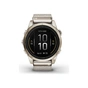 Смарт-годинник Garmin EPIX PRO (g2), 42mm, Saph, SftGld SS, Crm Hthr Nyln, Excl, GPS (010-02802-20) - зменшене зображення 2
