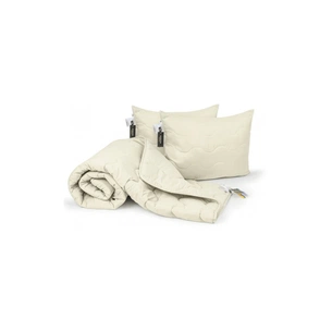 Ковдра MirSon Набір EcoSilk всесезонний №1662 Eco Light Krem (2200002654982) зображення 1