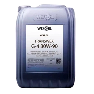 Трансмісійна олива WEXOIL Transwex 80w90 20л зображення 1