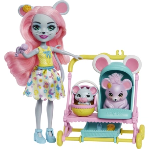 Лялька Enchantimals Родина мишеняти Маурії (HKR57) зображення 1