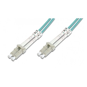 Оптичний патчкорд Digitus LC/UPC-LC/UPC, 50/125, OM3 (Multimode), Duplex, 7m (DK-2533-07/3) изображение 1