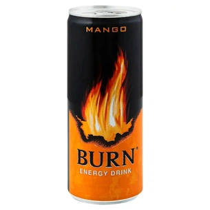 Енергетичний напій Burn Манго Безалкогольний сильногазований 250 мл (5060466519602) изображение 1