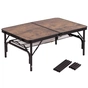 Туристичний стіл Bo-Camp Decatur 90 x 60 cm Коричневий (1404200) - зменшене зображення 3