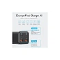 Зарядний пристрій Vention 4xUSB 100W (2xUSB-C+2xUSB-A) PD3.0/QC 3.0/GaN Black (FBSBG-EU) - зменшене зображення 6