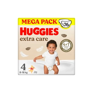 Підгузки Huggies Extra Care Size Розмір 4 (8-16 кг) 76 шт (5029053583167) зображення 1