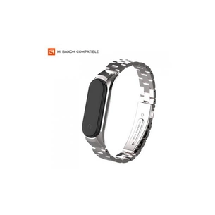 Ремінець до фітнес браслета Armorstandart Metal Band 4303 для Xiaomi Mi Band 4/3 Silver (ARM55550) зображення 1
