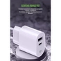 Зарядний пристрій MadeInFuture MFS12 12W 1xUSB-A + 1xUSB-C + cable USB-A to USB-C White (MIF82822) - зменшене зображення 3