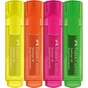 Набір маркерів Faber-Castell текстових Textmarker 46 Superfluorescent, 4 кольори в картонній коробці (32578) - зменшене зображення 3