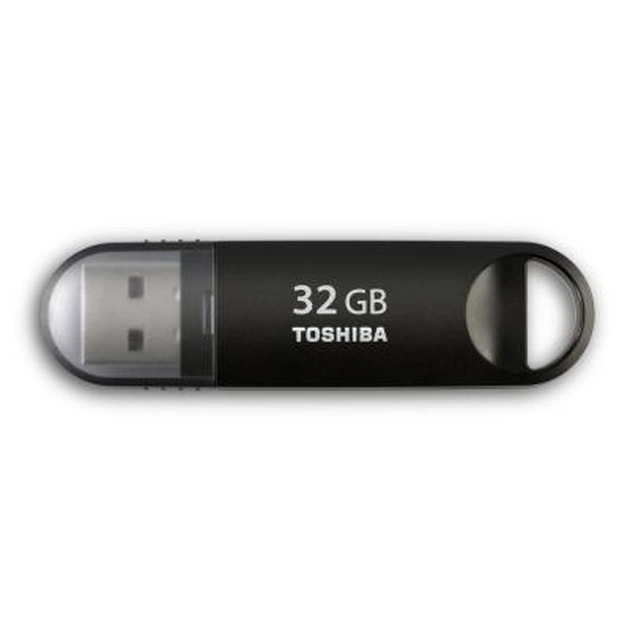USB флеш накопичувач Toshiba 32GB Suzaku Black USB 3.0 (THNV32SUZBLK) - изображение 1