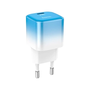 Зарядний пристрій HOCO C101A USB-C PD20W Ice Blue (6931474769374) зображення 1