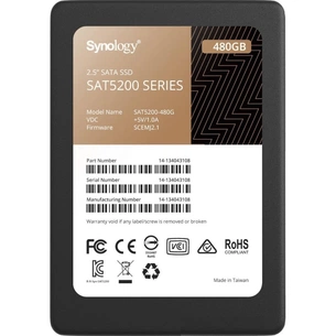 Накопичувач SSD для сервера 480GB SATA 2.5" Synology (SAT5200-480G) зображення 1