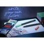 Лайнер Faber-Castell набор ручек капиллярных Grip Finepen neon трехгранная 0,4 мм, 5 цветов (32145) - уменьшенное изображение 4