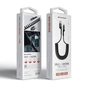 Дата кабель USB 2.0 AM to Lightning 1.0m Spiral 2.4A black Armorstandart (ARM75391) - уменьшенное изображение 3