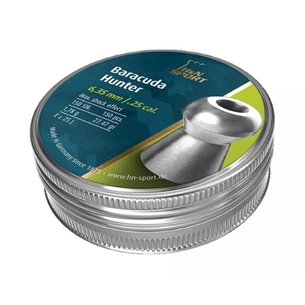 Пульки H&N Baracuda Hunter 6,35 мм , 1,78 г, 150 шт/уп. (92176350001) зображення 1