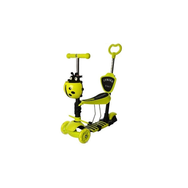 Самокат iTrike Maxi JR 5 в 1 green (JR 3-026-GR1 green) - зображення 1