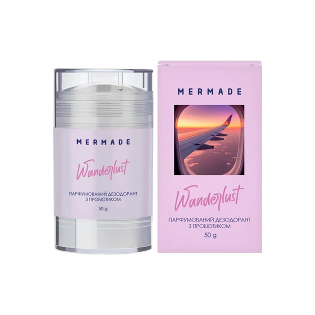 Дезодорант Mermade Wanderlust Парфумований з пробіотиком 50 г (4820241301966) - зображення 1