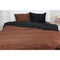 Постільна білизна MirSon King Size Сатин Premium 0211+0055 Dark Chocolate 220х240 (2200001169616) - уменьшенное изображение 3