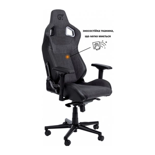 Крісло ігрове GT Racer X-8005 Dark Gray/Black зображення 1