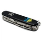 Ніж Victorinox Climber Ukraine Black "Тризуб Жовто-Блакитний" (1.3703.3_T0016u) - зменшене зображення 5