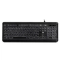 Клавиатура 2E KS120 White backlight USB Black (2E-KS120UB) - уменьшенное изображение 1