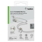 Дата кабель USB 2.0 AM to Lightning 1.0m white Belkin (CAA010BT1MWH) - preview 2
