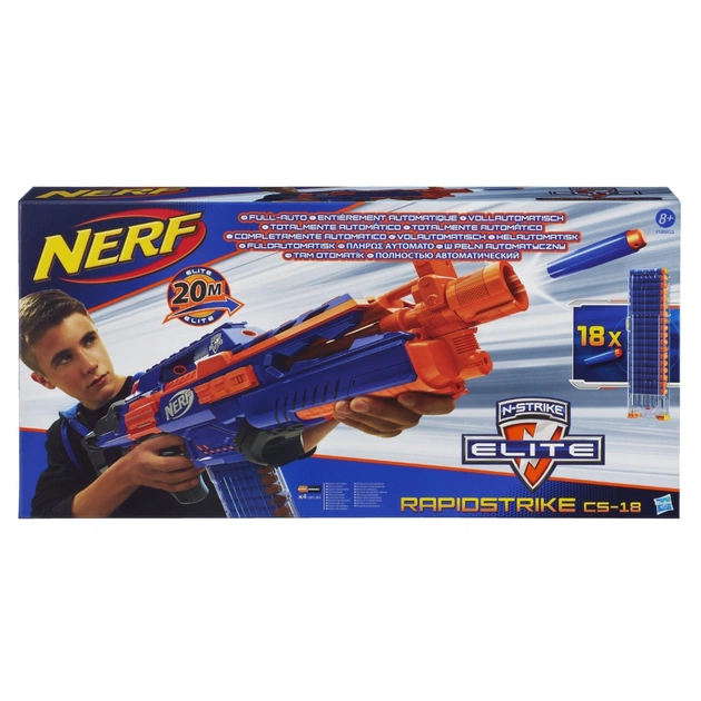 Іграшкова зброя Hasbro Nerf Elite RapidStrike CS-18 (A3901) - изображение 1