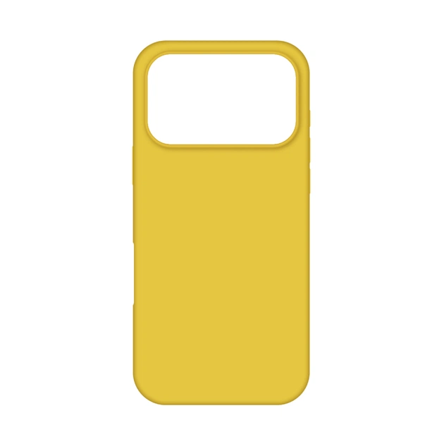 Чохол до мобільного телефона Intaleo Silicone Case Apple iPhone 17 Pro Max Yellow (1283126630569) - зображення 1