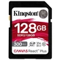 Карта пам'яті Kingston 128GB SDXC class 10 UHS-II U3 Canvas React Plus (SDR2/128GB) - зменшене зображення 1