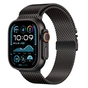 Ремінець до смарт-годинника Armorstandart Milanese UltraLock для Apple Watch 49/46/45/44/42 (Series 1-3) Black (ARM88957) - зменшене зображення 1
