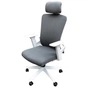 Офісне крісло Аклас Тіволі WH Сірий (00119636) - зменшене зображення 1