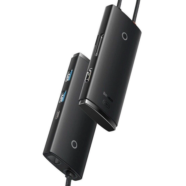 Перехідник Baseus USB to 1xRJ45 100Mbps black (WKQX000001) - picture 4