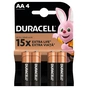Батарейка Duracell AA лужні 4 шт. в упаковці (5000394052536 / 81551270) - уменьшенное изображение 2