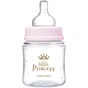 Пляшечка для годування Canpol babies Royal Baby з широким отвором 120 мл Рожева (35/233_pin) - зменшене зображення 3