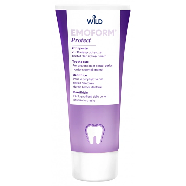 Зубная паста Dr. Wild Emoform Protect Защита от кариеса 75 мл (7611841701792) - изображение 1