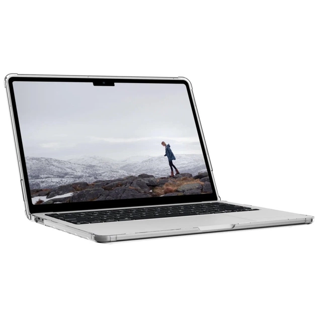Чохол до ноутбука UAG 13" Apple MacBook Pro 2020-2022 Lucent, Ice/Black (134006114340) - picture 2