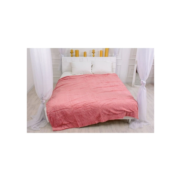 Плед MirSon 1003 Damask Pink 200x230 (2200002981675) - зображення 1