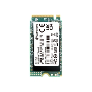 Накопичувач SSD M.2 2242 512GB Transcend (TS512GMTE400S) зображення 1