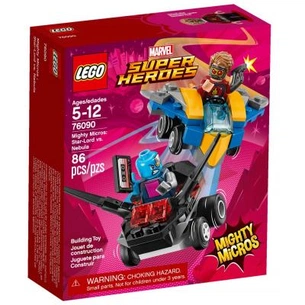 Конструктор LEGO Super Heroes Mighty Micros: Зоряний лорд проти Небули (76090) зображення 1