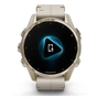 Смарт-годинник Garmin fenix 8 43mm, AMOLED, Saph, SftGldSS/FogGryLeatherBnd, Excl, GPS (010-02903-40) - зменшене зображення 2