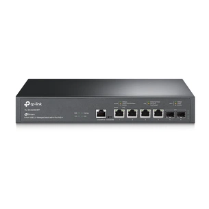 Комутатор мережевий TP-Link TL-SX3206HPP 2xSFP+ (10GE) 4x10GE LAN console+microUSB L2 JetStream 19" 1U (TL-SX3206HPP) зображення 1