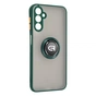 Чохол до мобільного телефона Armorstandart Frosted Matte Ring Samsung A14 4G / A14 5G Dark Green (ARM68351) - зменшене зображення 1