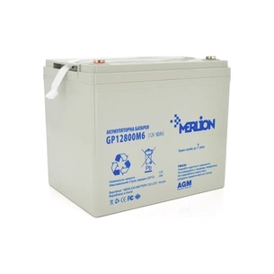 Батарея до ДБЖ Merlion 12V 80Ah (GP12800M6) зображення 1