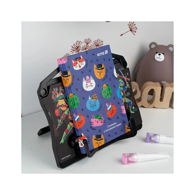 Підставка для книг Kite Ninja Turtles, пластикова (NT25-391) - picture 4